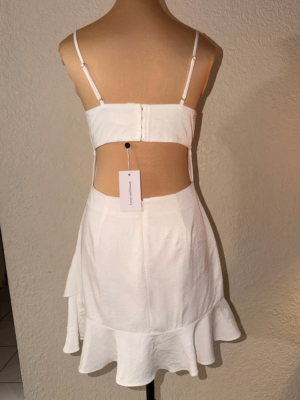 Lovers + Friends X Revolve Sweetie Dress in White - Picture 4 of 5